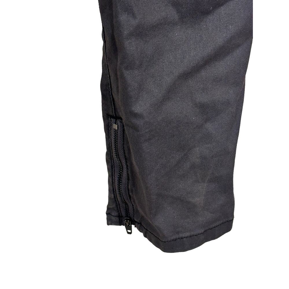 G by Guess Xeelan Blocked Moto Skinny Gray Jean size 28 Zip Ankles - Picture 4 of 9